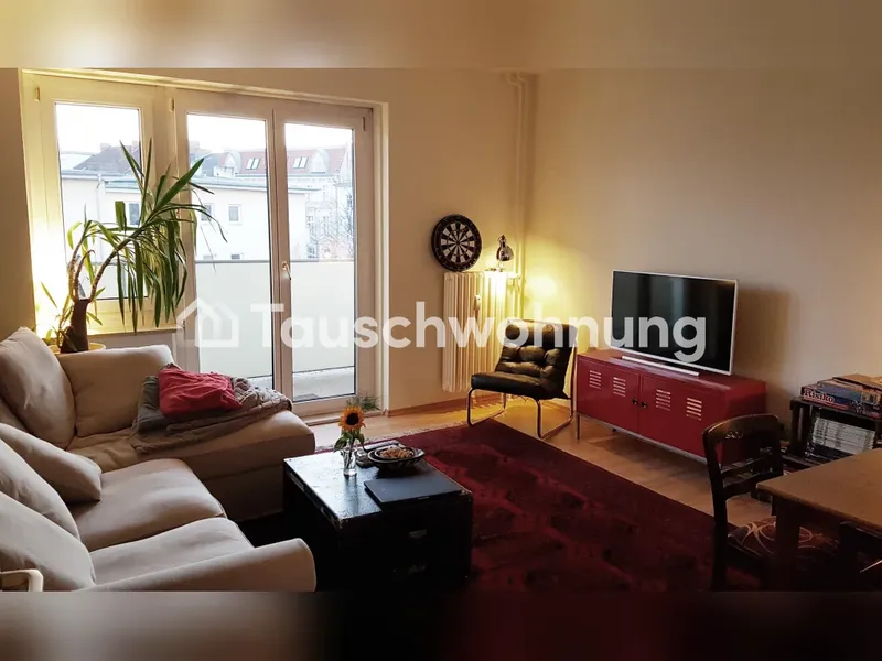 Tauschwohnung: Helle 2ZKB 4.0G süd Balkon gegen 3-4 ZKB — photo 1